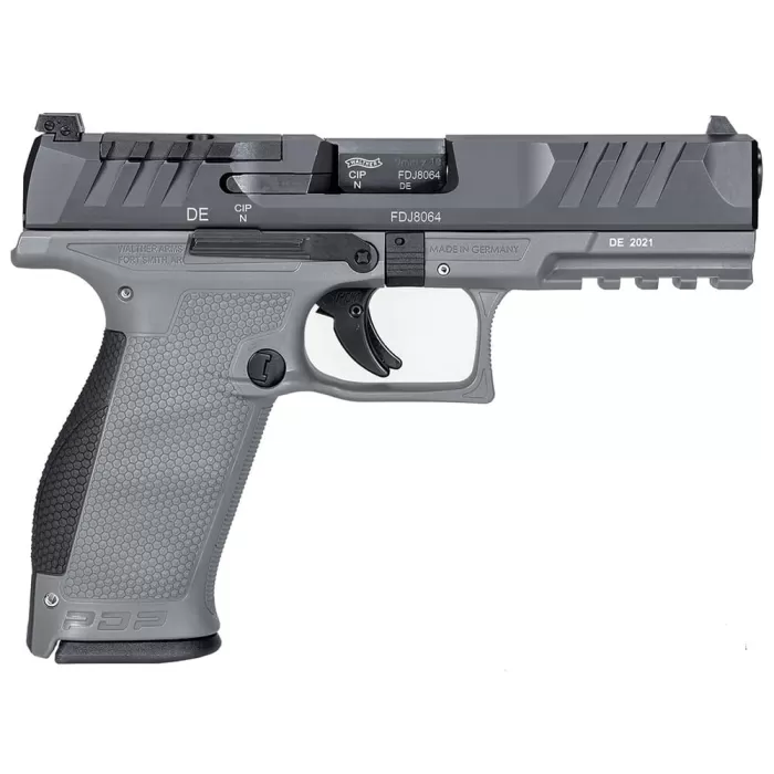Walther PDP 9mm Luger 4.5in Black Pistol - 10+1 Rounds
