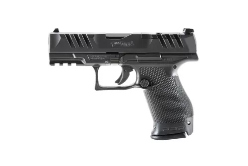 Walther PDP Compact 4" OR 10 Round 9mm Pistol, Black - 2854686
