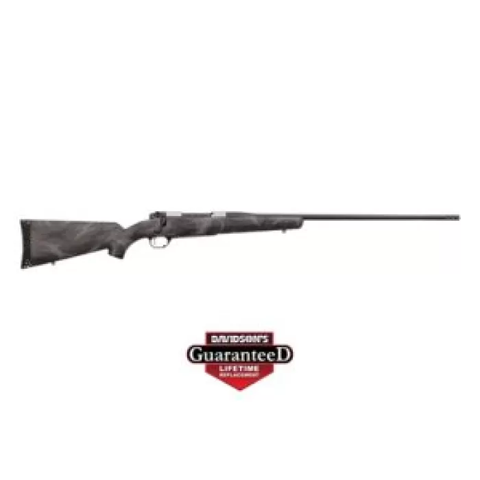 Weatherby Mark V Backcountry Ti .300 Weatherby Mag Bolt Action RH Rifle, Gray Sponge Pattern Accent - MBT01N300WR8B Weatherby Mark V Backcountry Ti .300 Weatherby Mag Bolt Action RH Rifle, Gray Sponge Pattern Accent - MBT01N300WR8B