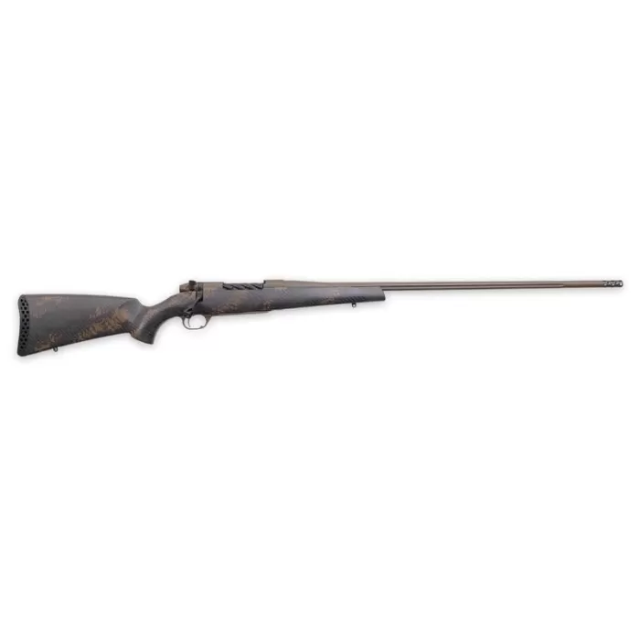 Weatherby Mark V Backcountry 2.0 338rpm 18" 4+1 Patriot Brown Cerakote Weatherby Mark V Backcountry 2.0 338rpm 18" 4+1 Patriot Brown Cerakote