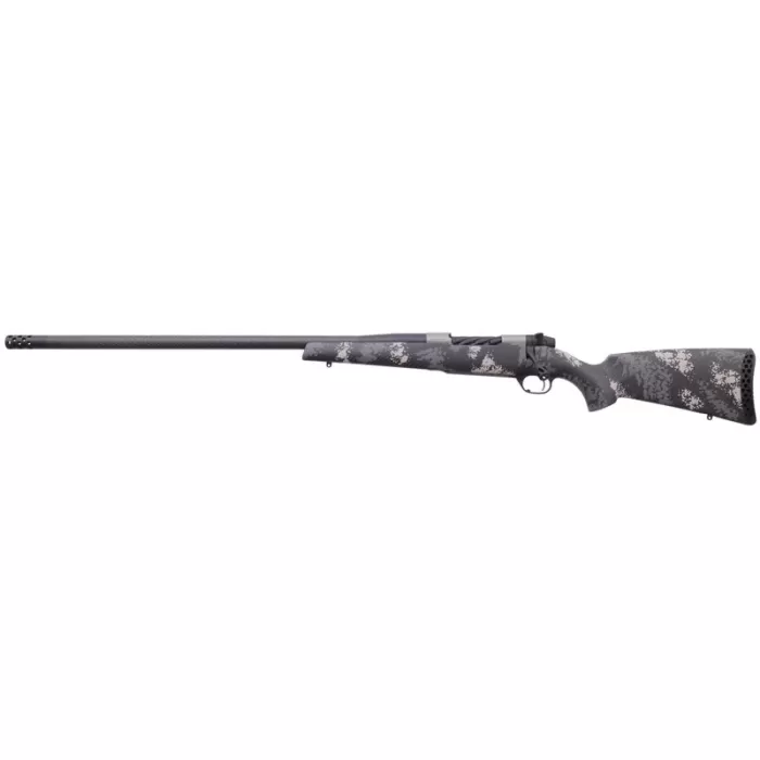 Weatherby Mark V Backcountry Ti Carbon White / Grey .300 WBY 26" Barrel 3-Rounds Left-Hand Weatherby Mark V Backcountry Ti Carbon White / Grey .300 WBY 26" Barrel 3-Rounds Left-Hand