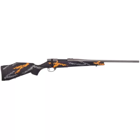 Weatherby Vanguard Compact Hunter Black / Orange .243 Win 20" Barrel 5-Rounds