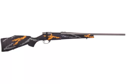 Weatherby Vanguard Compact Hunter Black / Orange .243 Win 20" Barrel 5-Rounds