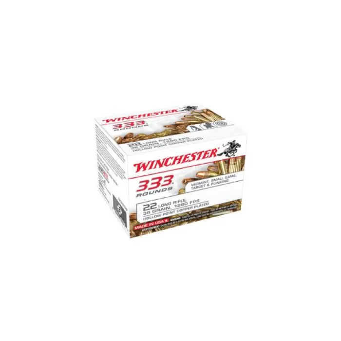 WIN 22LR 36GR CPR HP 333/3330 UPC: 020892102217 WIN 22LR 36GR CPR HP 333/3330 UPC: 020892102217
