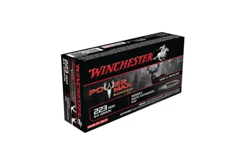 Winchester 223 64gr PowerMax Bonded Ammunition 20 rds - X223R2BP