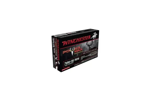 Winchester 7mm-08 140 gr PowerMax Bonded Ammunition 20rds - X708BP