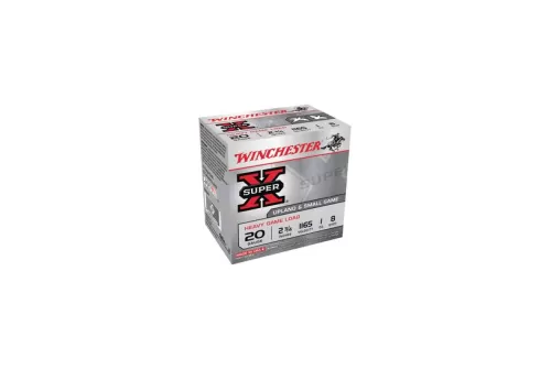Winchester SUPER-X SHOTSHELL 20 Gauge 1 oz 2.75in Centerfire Shotgun Ammo, 25 Rounds, XU20H8