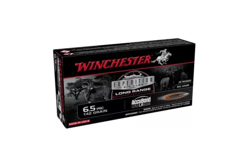 Winchester Expedition Big Game Long Range Brass 6.5 PRC 142-Grain 20-Rounds ABLR