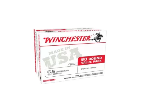 Winchester Ammunition USA Ready 125 gr Open Tip 6.5 Crd Ammo, 60/box - USA65CMVP