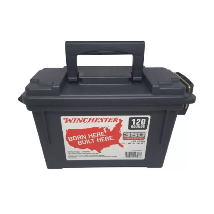 Winchester 145 gr FMJ 350 Legend Ammo, 120 RDS/Box - UWA3501AC