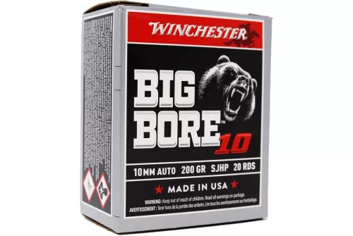 Winchester Big Bore Brass 10mm 200-Grain 20-Rounds JSP