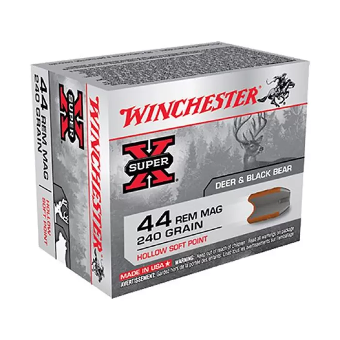 Winchester 44 Magnum 240gr HSP Super-X Ammunition 20rds - X44MHSP2