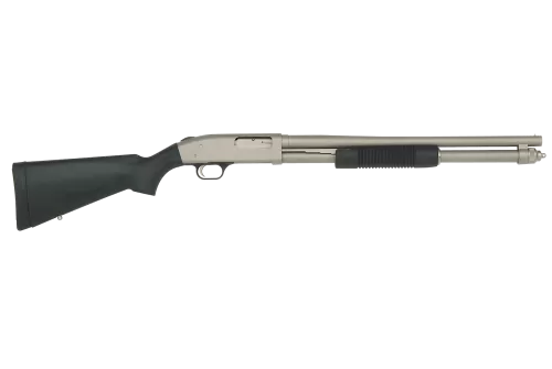 Mossberg 50299 590 Mariner 12 Gauge 3" 8+1 20" Cylinder Bore Barrel Silver Marinecote