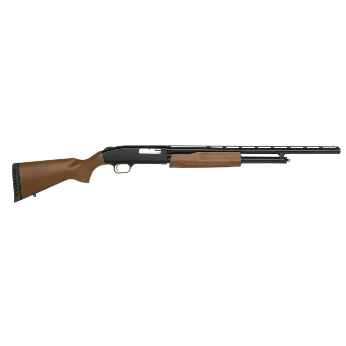 Mossberg, 500, Bantam Youth, Pump Action, 20 Gauge, 3" Chamber, 22" Vent Rib Barrel, AccuChoke, Blue Finish, Wood Stock, Bead Sight, 5Rd