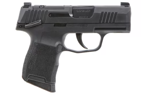 SIG SAUER P365 Freedom Package 9mm, 3.1" Barrel, Optic Ready, 10 rnd - Black [MPN:365-9-BXR3P-MS-CP1]