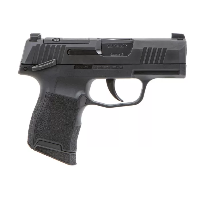 SIG SAUER P365 Freedom Package 9mm, 3.1" Barrel, Optic Ready, 10 rnd - Black [MPN:365-9-BXR3P-MS-CP1]