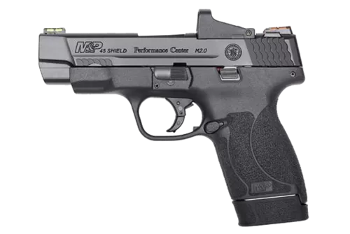 Smith & Wesson Shield M2.0 Performance Center 45 ACP, 4" 6rd/7rd, Black