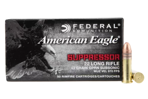 American Eagle Rimfire Suppressor 22 LR 45 Grain