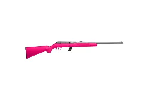Savage Arms 64 F 22 LR Semi Automatic Rifle Pink Stock