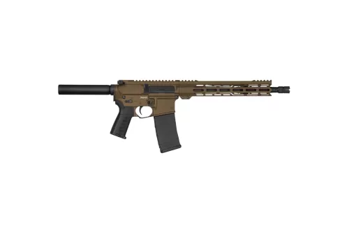 CMMG Banshee Mk4 5.56x45mm NATO 12.5in 30rd Midnight Bronze Pistol (PE-55ADF7A-MB)