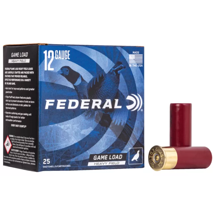 Federal H1256 Game-Shok Upland Heavy Field 12 Gauge 2.75 Federal H1256 Game-Shok Upland Heavy Field 12 Gauge 2.75