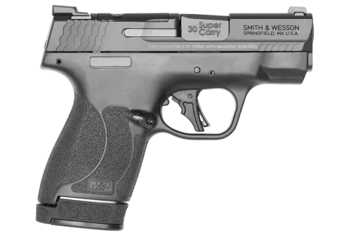 Smith and Wesson Shield Plus Optics Ready 30 Super Carry 3.1" Barrel 13/16-Round Mags