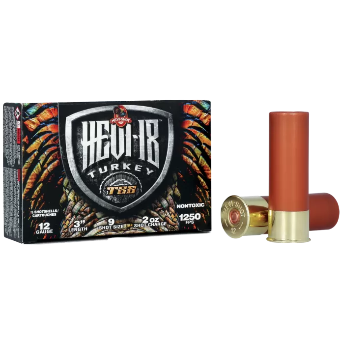 HEVISHOT 18 TSS TURKEY 20GA 2.75 1.25OZ #9 5/10 HEVISHOT 18 TSS TURKEY 20GA 2.75 1.25OZ #9 5/10