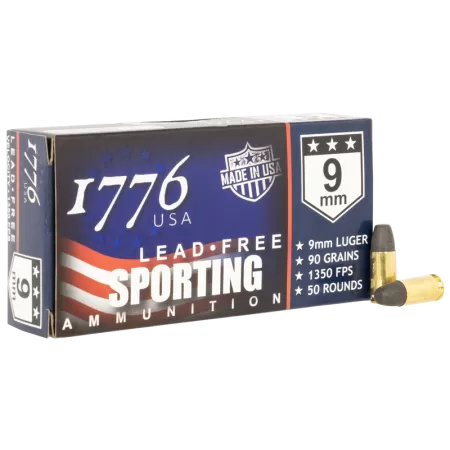 SinterFire 1776009090 USA 9mm Luger 90 Gr 50 Bx/ 10 Cs