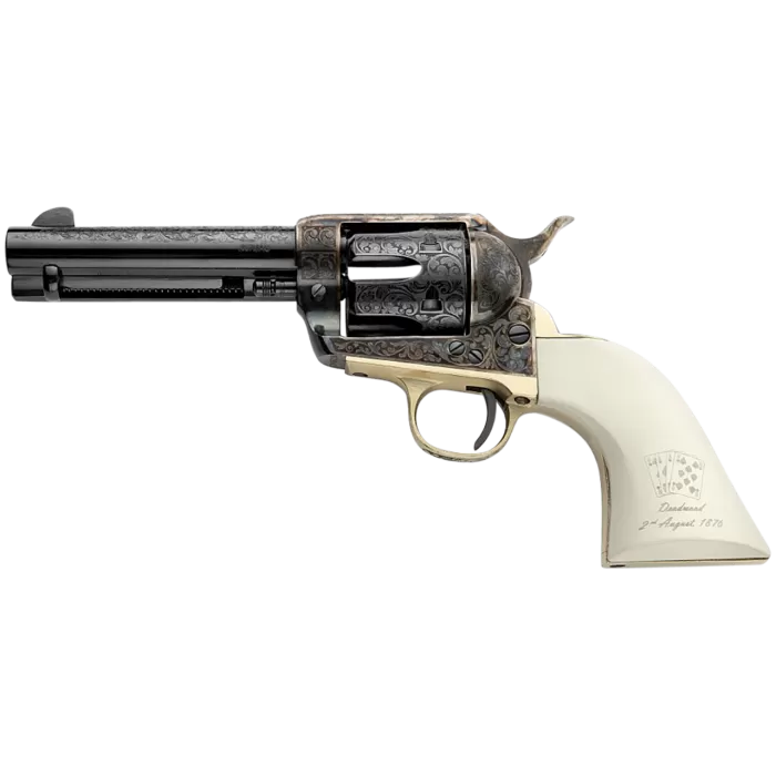 Pietta (emf Company Inc) Great Western Ii, 357 Magnum 4.75" 6rd Blued/White Pietta (emf Company Inc) Great Western Ii, 357 Magnum 4.75" 6rd Blued/White