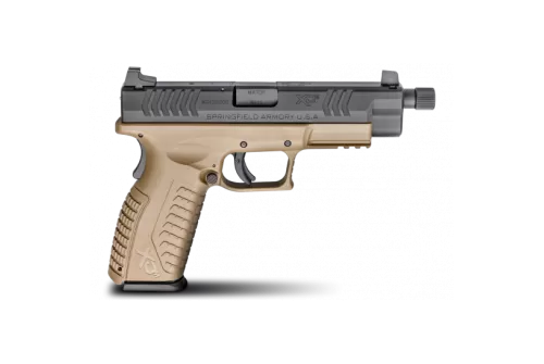 Springfield Armory Pistol XDM 9mm FDE Threaded Barrel 4.5" - XDMT9459FDEHCE