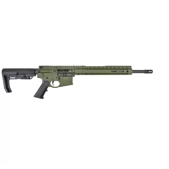 Black Rain Ordnance Spec15 5.56mm NATO Semi-Auto Rifle with Green Finish Black Rain Ordnance Spec15 5.56mm NATO Semi-Auto Rifle with Green Finish