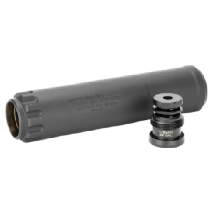 Griffin Armament GAREC5-W Recce 5 22 Cal 1.47"D Black Cerakote Stainless Steel 5.56 Taper Mount Griffin Armament GAREC5-W Recce 5 22 Cal 1.47"D Black Cerakote Stainless Steel 5.56 Taper Mount