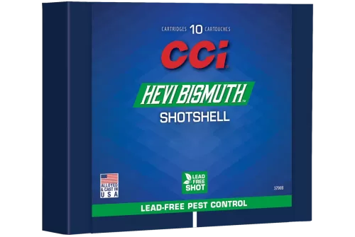 CCI Hevi Bismuth Centerfire Shotshell 357 Mag/38 Spl 80gr #8 1100 fps 10/ct