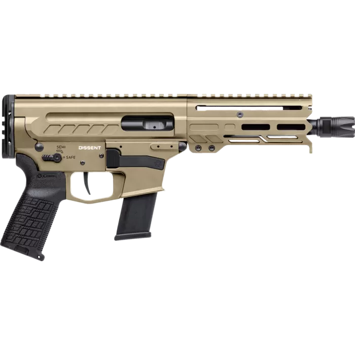 CMMG 45A4C0FCT Coyote Tan Dissent MKG 45 ACP Semi Automatic AR-15 Pistol CMMG 45A4C0FCT Coyote Tan Dissent MKG 45 ACP Semi Automatic AR-15 Pistol