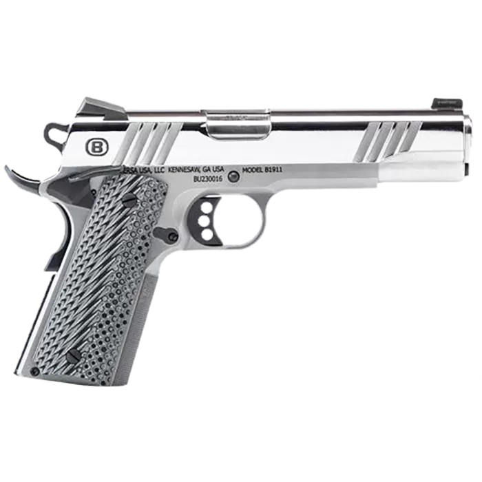 Bersa B1911 45 ACP Pistol with 5" Stainless Steel Barrel - B19117050PMBG Bersa B1911 45 ACP Pistol with 5" Stainless Steel Barrel - B19117050PMBG