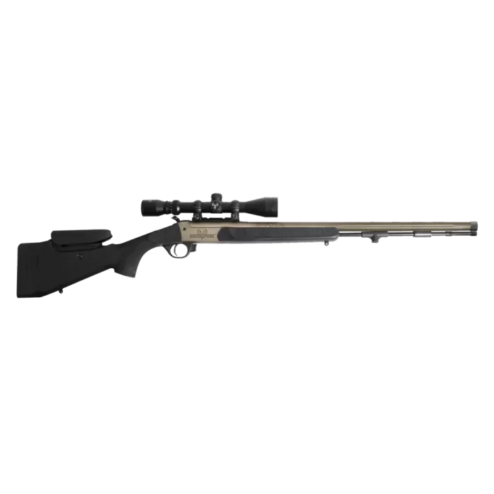 Traditions NitroFire Pro 50 Cal with Scope Tungsten Black Adjustable Stock Traditions NitroFire Pro 50 Cal with Scope Tungsten Black Adjustable Stock