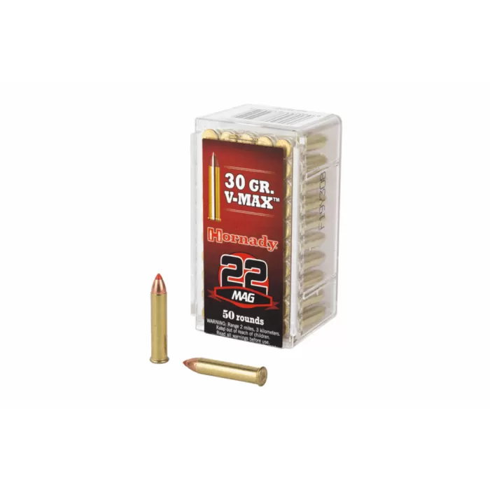Hornady 83202 Varmint Express 22 WMR 30 gr Hornady V Max 50 Per Box