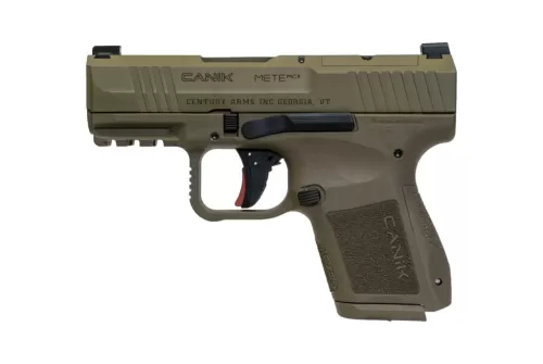 CANIK Mete MC9 9mm 3.18in 10rd Flat Dark Earth Semi-Auto Pistol, California Compliant (HG7651CAD-N)