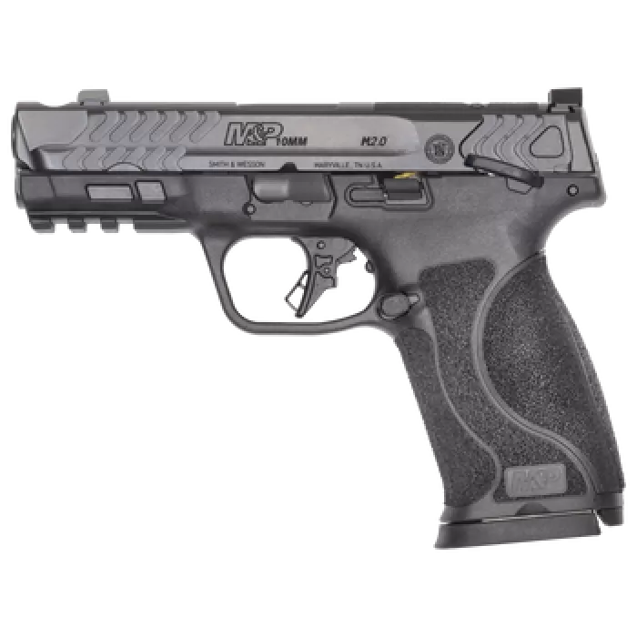 SMITH & WESSON PC M&P 2.0 Carry Comp 10mm 4in 10rd Black Striker-Fired Pistol (14414)