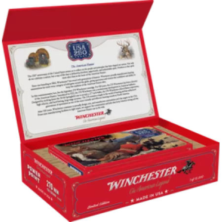 WINCHESTER AMMO 250th Anniversary Edition .270 Win 150Gr Power Point 20rd Box Rifle Ammo (X270250)