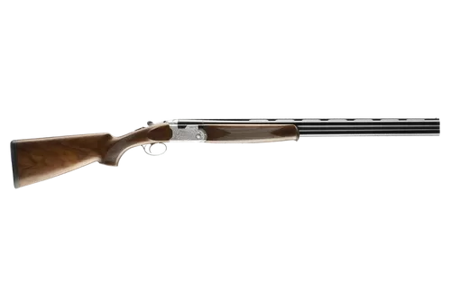 Beretta USA J686F2026 686 Silver Pigeon I 20 Gauge 3" 2rd 26" Blued Over/Under Vent Rib Barrel,  Silver Engraved Receiver, Fixed Grade II Walnut Wood Stock,  Right Hand