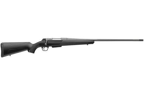 Winchester Repeating Arms 535801299 XPR Extreme 6.8 Western 3+1 Tungsten Cerakote Fluted Threaded Barrel & Drilled & Tapped Steel Receiver, Fixed Black Synthetic Stock