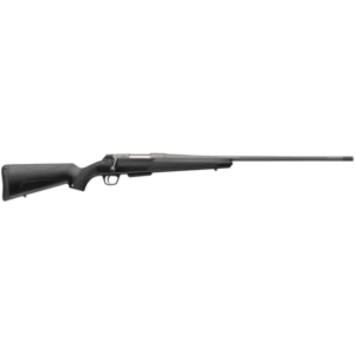 Winchester Repeating Arms 535801230 XPR Extreme 7mm Rem Mag 3+1 26" Tungsten Cerakote Fluted Threaded Barrel & Drilled & Tapped Steel Receiver, Fixed Black Synthetic Stock