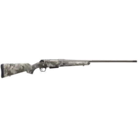 Winchester Repeating Arms 535800212 XPR Extreme 243 Win 3+1 22" Tungsten Cerakote Fluted Threaded Barrel & Drilled & Tapped Steel Receiver, Fixed TrueTimber VSX Synthetic Stock