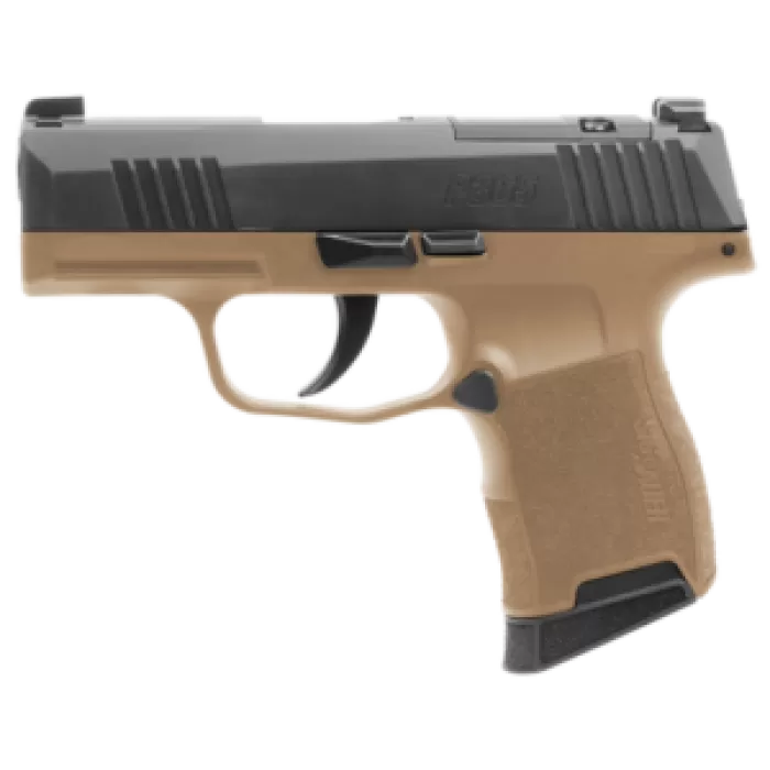 Sig Sauer 3659CTXR3P P365X Micro-Compact Frame 9mm Luger 10+1 3.10" Steel Barrel, Optic Ready/Serrated Slide, Coyote Tan Stainless Steel Frame w/Accessory Rail, Polymer Grip Sig Sauer 3659CTXR3P P365X Micro-Compact Frame 9mm Luger 10+1 3.10" Steel Barrel, Optic Ready/Serrated Slide, Coyote Tan Stainless Steel Frame w/Accessory Rail, Polymer Grip