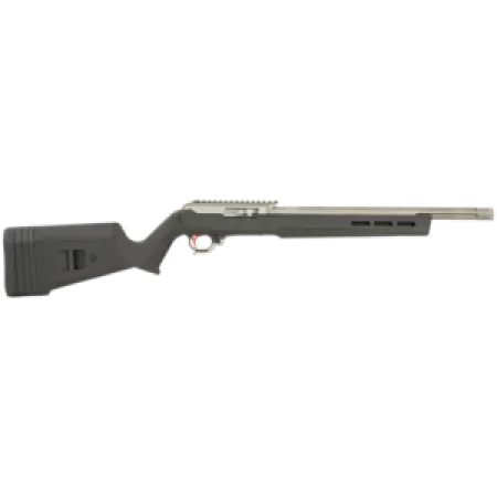 Tactical Solutions ATE2GMGBMBLK X-Ring VR Gen2 22 LR Gun Metal Gray Barrel & Receiver, Black Magpul X-22 Hunter Synthetic Stock