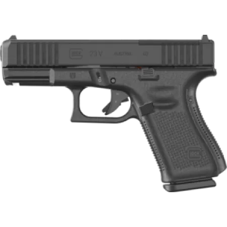 Glock PV2350203MOS G23 V MOS 40 S&W 13+1 4.02" Black GMB Barrel, Black nDLC Steel Optic Ready/Serrated Slide, Black Polymer Frame w/Accessory Rail, Interchangeable Backstrap Grip, Ambidextrous