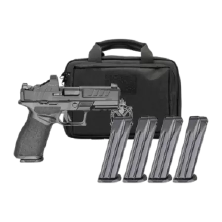 SPRINGFIELD ARMORY Echelon 4.0 FC 9mm 4in 4x10rd Black CA Compliant Gear Pac Striker-Fired Pistol (EC9409BFCCA-PAC)