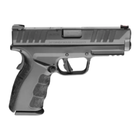Springfield Armory XDDG9101BLCM4 XD MOD4 9mm Luger 10+1 4" Black Melonite Steel Barrel & Optic Ready/Serrated Slide, Black Polymer Frame w/Picatinny Rail, Textured Grip