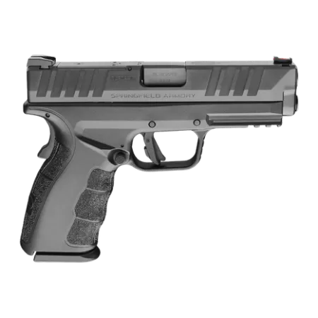 Springfield Armory XDDG9101BLCM4 XD MOD4 9mm Luger 10+1 4" Black Melonite Steel Barrel & Optic Ready/Serrated Slide, Black Polymer Frame w/Picatinny Rail, Textured Grip